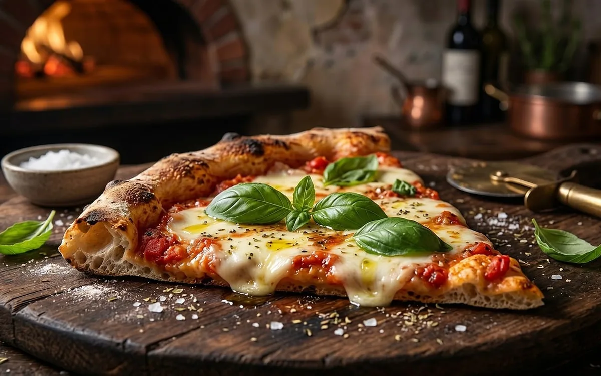 Our pizza dough: 48 hours and three ingredients